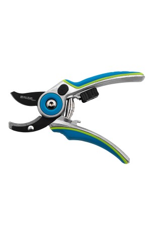 Секатор с наковальней, 205 мм, регулировка захвата, алюминиевые рукоятки, Luxe, Palisad