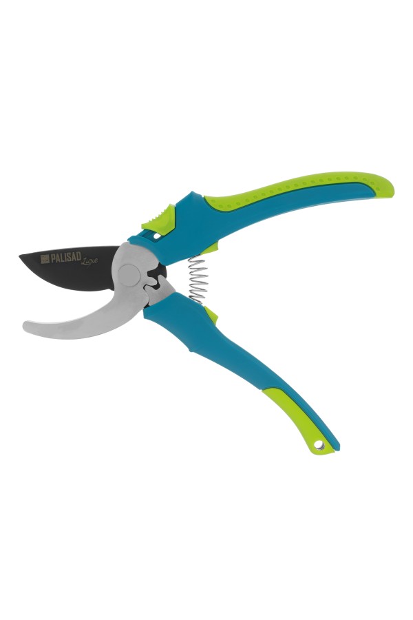 Секатор прямого реза, 215 мм, двухкомпонентные рукоятки, Luxe, Palisad