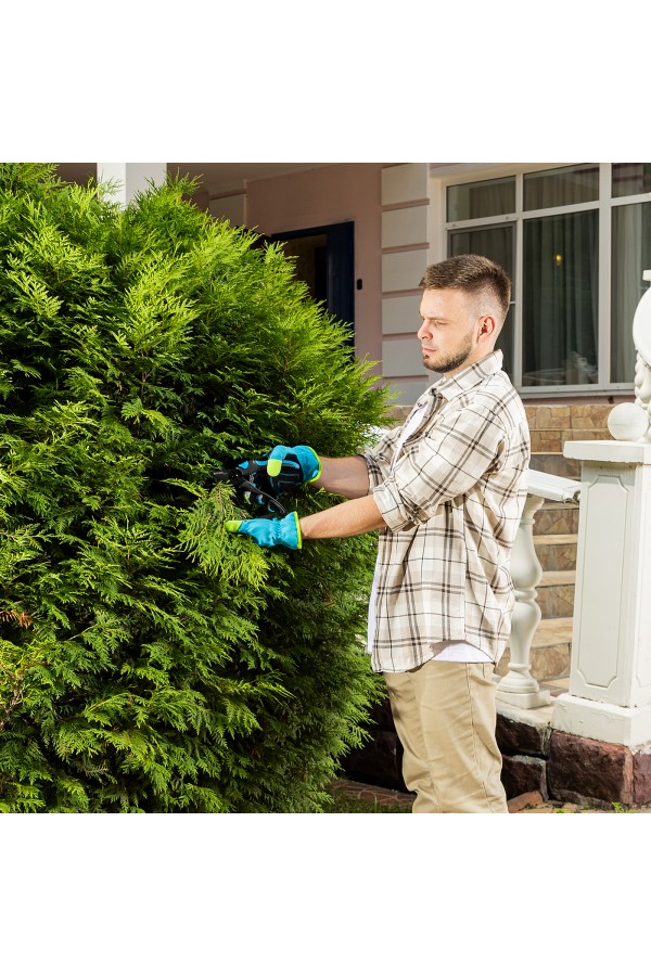 Секатор прямого реза, 215 мм, двухкомпонентные рукоятки, Luxe, Palisad