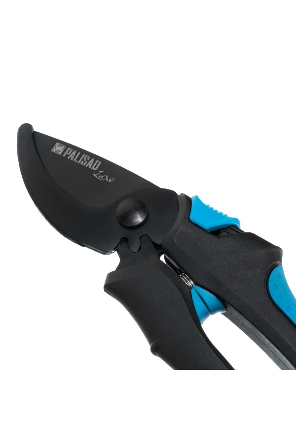 Секатор прямого реза, 215 мм, двухкомпонентные рукоятки, Luxe, Palisad