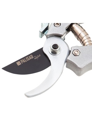 Секатор прямого реза, 205 мм, металлические обрезиненные рукоятки, Luxe, Palisad