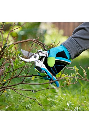 Секатор прямого реза, 205 мм, металлические обрезиненные рукоятки, Luxe, Palisad