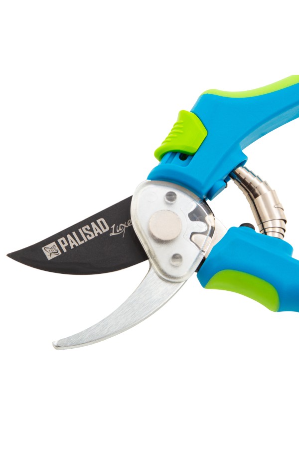 Секатор прямого реза, 205 мм, двухкомпонентные рукоятки, Luxe, Palisad