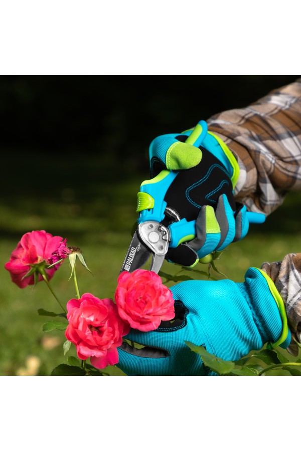 Секатор прямого реза, 205 мм, двухкомпонентные рукоятки, Luxe, Palisad