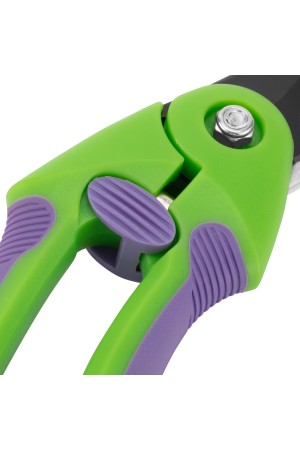 Секатор прямого реза, 215 мм, регулировка захвата, двухкомпонентные рукоятки, Palisad