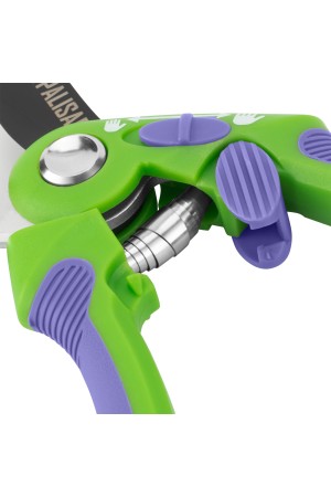 Секатор с наковальней, 215 мм, регулировка захвата, двухкомпонентные рукоятки, Palisad