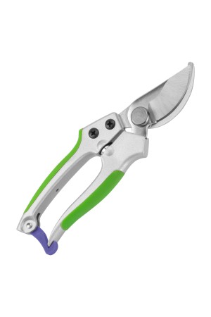 Секатор прямого реза, 180 мм, металлические обрезиненные рукоятки, Palisad