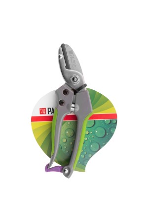 Секатор с наковальней, 170 мм, металлические обрезиненные рукоятки, Palisad