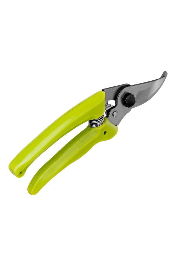 Секатор прямого реза, 185 мм, пластиковые рукоятки, Сибртех