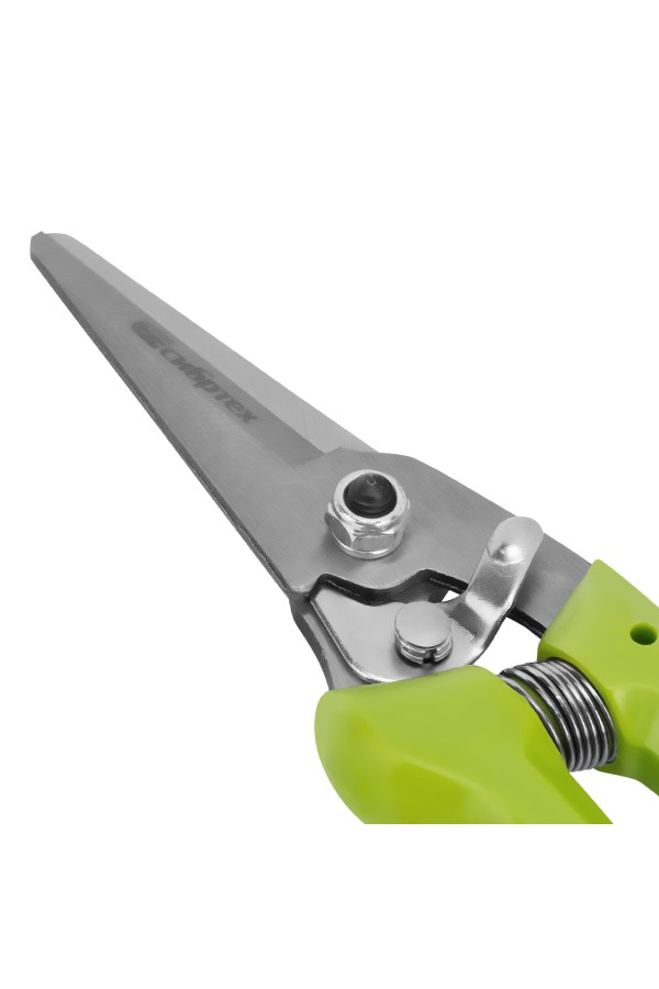 Секатор цветочный, 205 мм, пластиковые рукоятки, Сибртех
