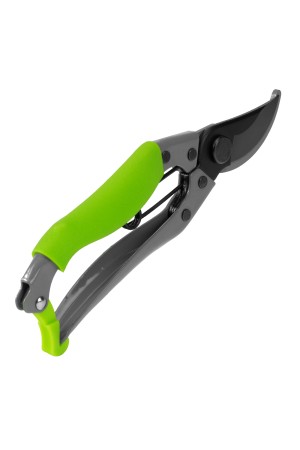 Секатор прямого реза, 200 мм, металлические рукоятки, верхняя в ПВХ - оболочке, Сибртех