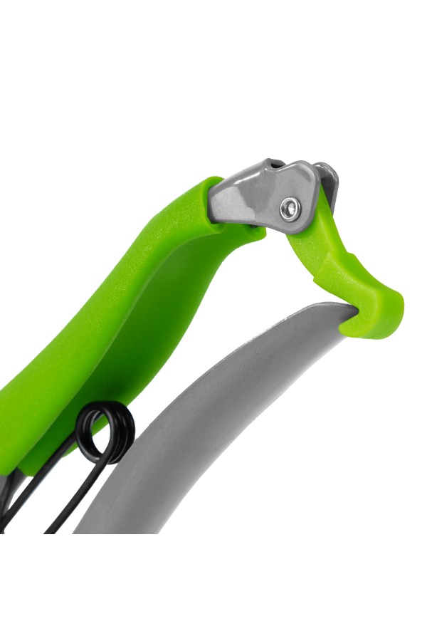 Секатор прямого реза, 200 мм, металлические рукоятки, верхняя в ПВХ - оболочке, Сибртех