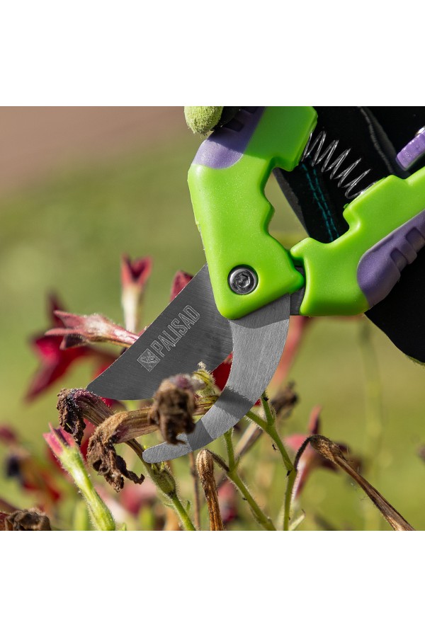 Секатор прямого реза, 150 мм, для бонсай и топиария, двухкомпонентные рукоятки, Palisad