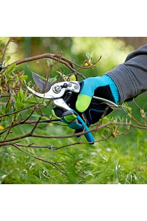 Секатор прямого реза, 210 мм, усиленный, нижняя рукоятка в ПВХ - оболочке, Luxe, Palisad