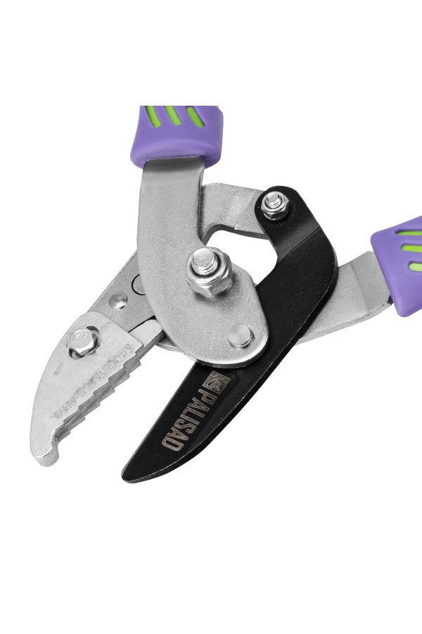 Сучкорез с наковальней, 710 мм, двухрычажный механизм, двухкомпонентные рукоятки, Palisad