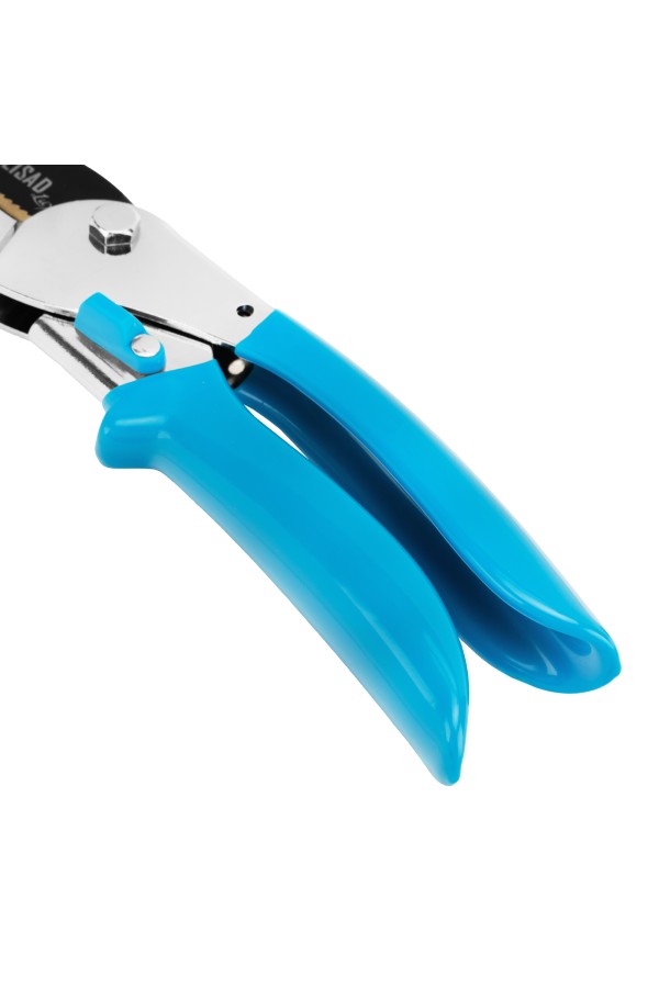 Секатор с наковальней, 205 мм, усиленный, рукоятки в ПВХ-оболочке, Luxe, Palisad