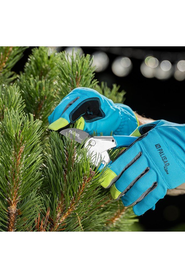 Секатор с наковальней, 205 мм, усиленный, рукоятки в ПВХ-оболочке, Luxe, Palisad