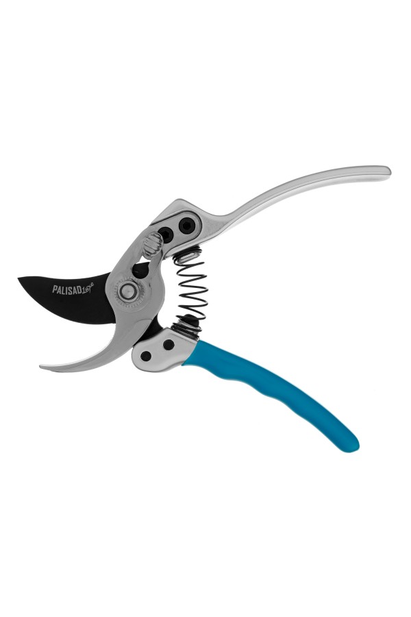 Секатор прямого реза, 170 мм, усиленный, нижняя рукоятка в ПВХ - оболочке, Luxe, Palisad