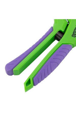 Секатор с наковальней, 210 мм, шестеренный привод, двухкомпонентные рукоятки, Palisad