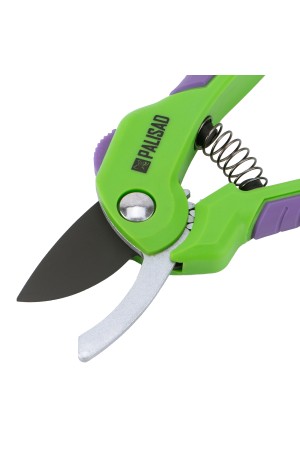 Секатор прямого реза, 210 мм, шестеренный привод, двухкомпонентные рукоятки, Palisad