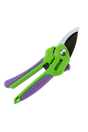 Секатор прямого реза, 210 мм, шестеренный привод, двухкомпонентные рукоятки, Palisad