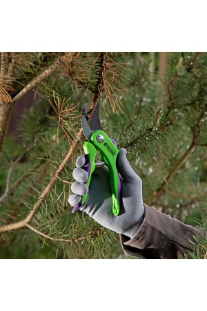 Секатор прямого реза, 200 мм, двухкомпонентные рукоятки, Palisad