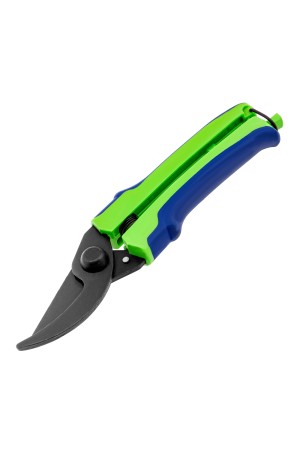 Секатор прямого реза, 220 мм, пластиковые рукоятки, Горизонт, Россия, Сибртех