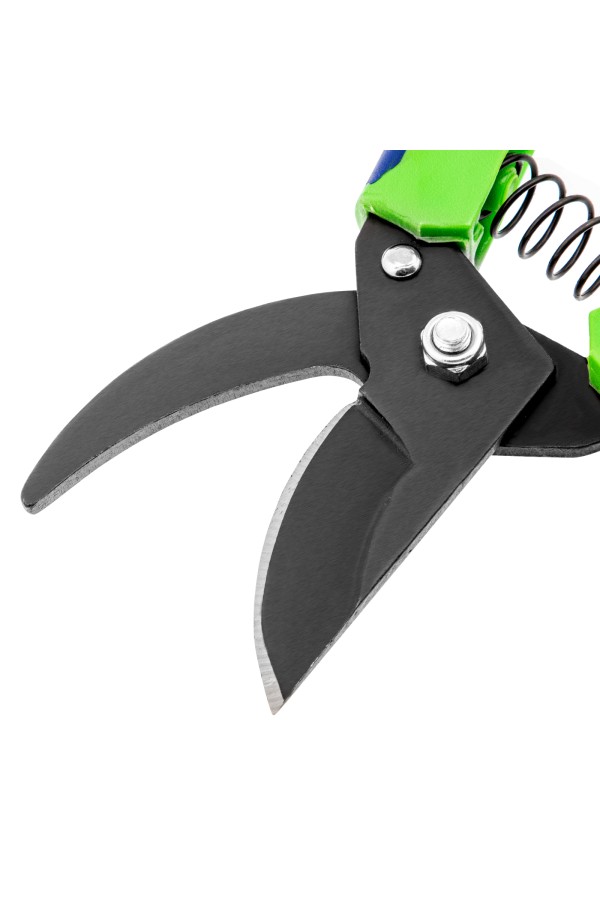 Секатор прямого реза, 220 мм, пластиковые рукоятки, Горизонт, Сибртех