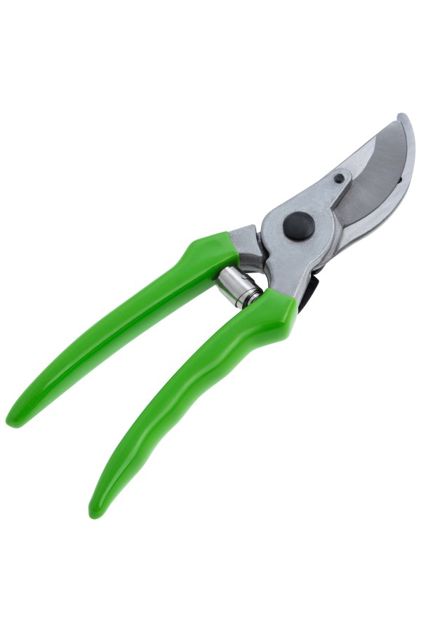 Секатор прямого реза, 200 мм, металлические обрезиненные рукоятки, Palisad