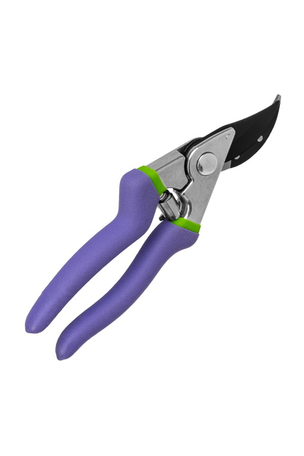 Секатор прямого реза, 200 мм, металлические обрезиненные рукоятки, Palisad