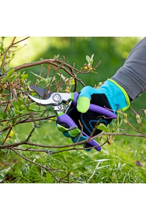 Секатор прямого реза, 200 мм, металлические обрезиненные рукоятки, Palisad