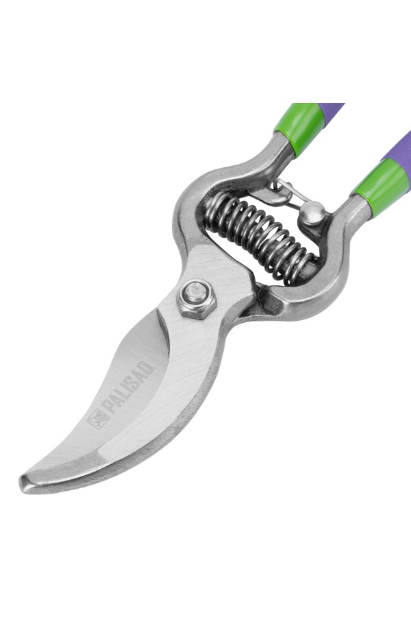 Секатор прямого реза 200 мм, обрезиненные рукоятки, Palisad