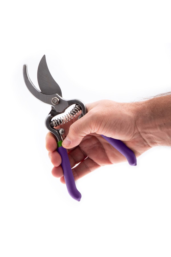 Секатор прямого реза 200 мм, обрезиненные рукоятки, Palisad