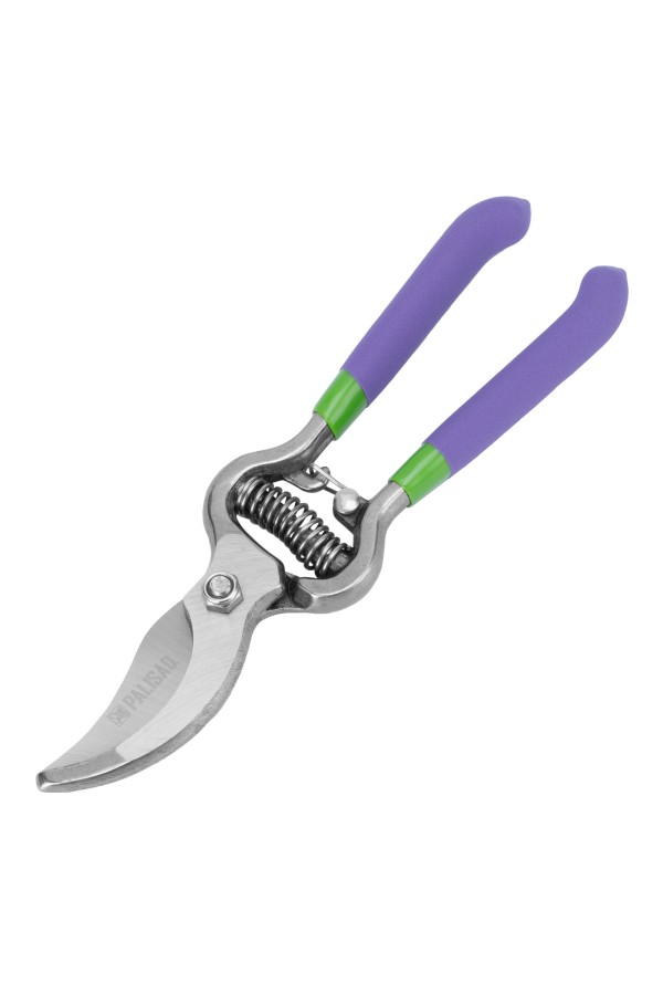 Секатор прямого реза 200 мм, обрезиненные рукоятки, Palisad