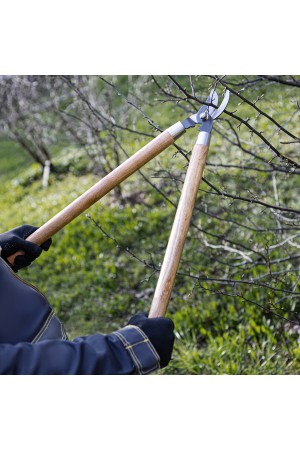 Сучкорез прямого реза, 640 мм, деревянные рукоятки, Palisad