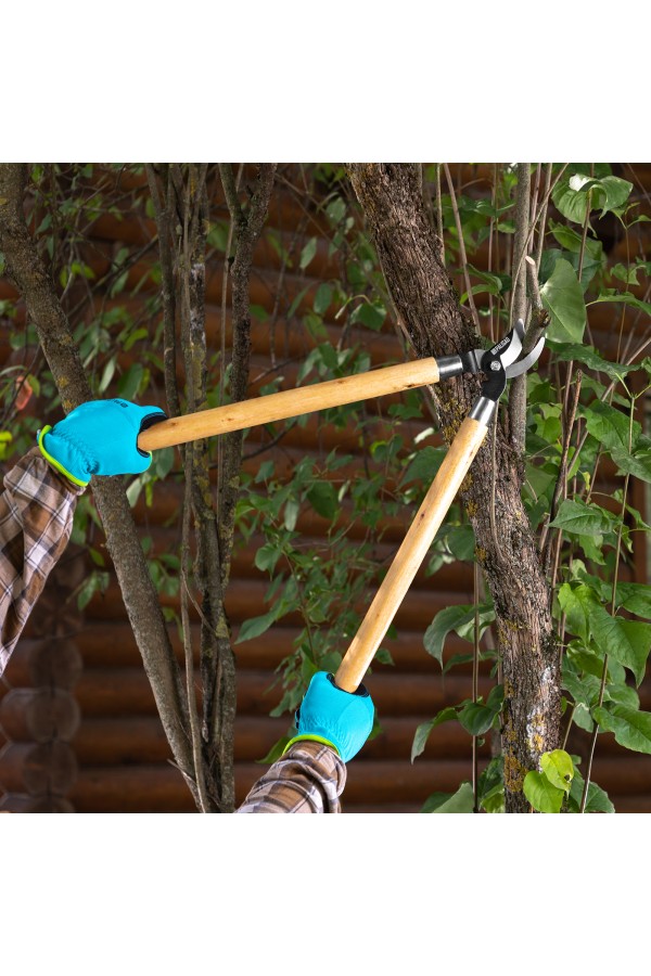 Сучкорез прямого реза, 640 мм, деревянные рукоятки, Palisad