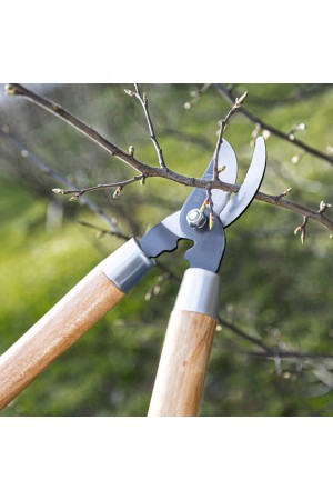 Сучкорез прямого реза, 640 мм, деревянные рукоятки, Palisad