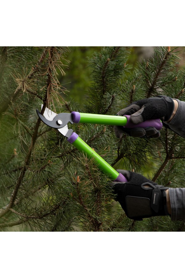 Сучкорез прямого реза, 350 мм, стальные обрезиненные рукоятки, Palisad