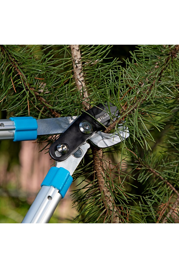 Сучкорез прямого реза, 560 - 735 мм, телескопические алюминиевые рукоятки, Luxe, Palisad