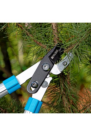 Сучкорез с наковальней, 560 - 740 мм, телескопические алюминиевые рукоятки, Luxe, Palisad