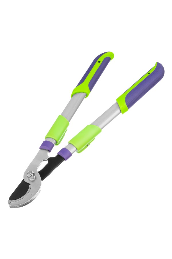 Сучкорез с наковальней, 540 -705 мм, телескопические стальные обрезиненные рукоятки, Palisad