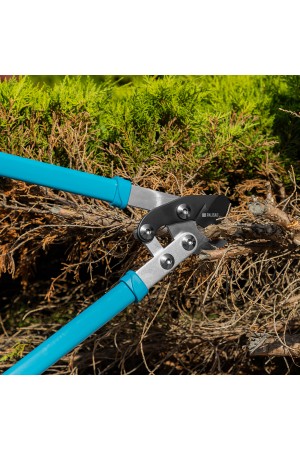 Сучкорез прямого реза, 750 мм, двухрычажный механизм, двухкомпонентные рукоятки, LUXE Palisad