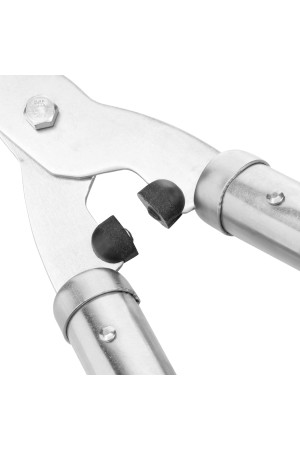 Кусторез, 650 мм, волнистые лезвия, деревянные рукоятки, Горизонт, Россия