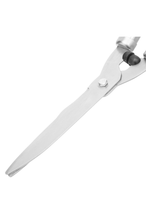 Кусторез, 650 мм, волнистые лезвия, деревянные рукоятки, Горизонт,