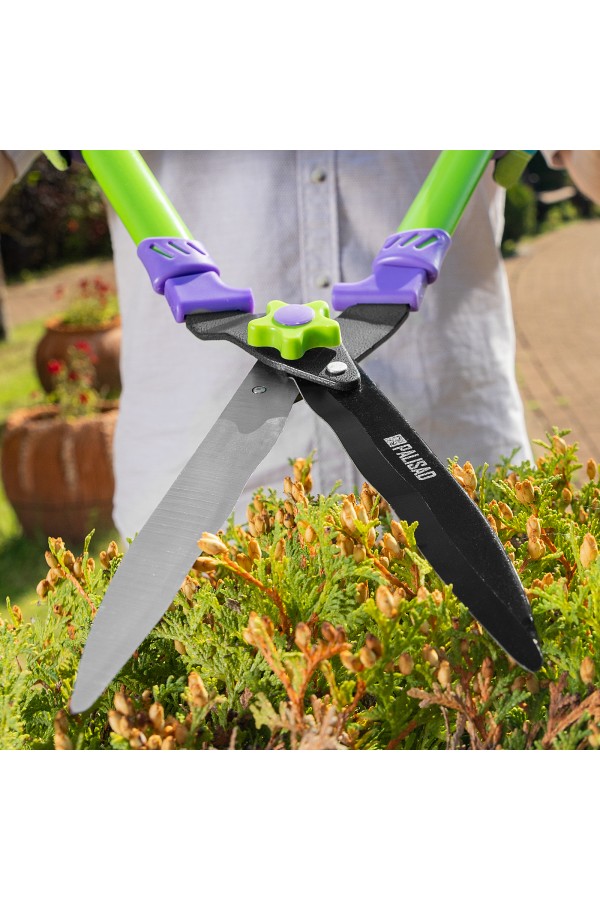 Кусторез, 560 мм, волнистые лезвия, двухкомпонентные рукоятки, Palisad