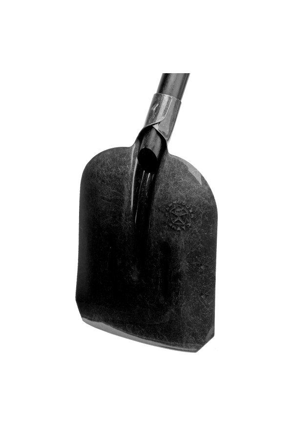 Лопата совковая, 235х285х1430 мм, ребра жесткости, удлиненная, деревянный черенок, LUXE Palisad