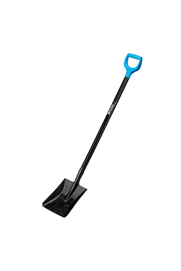 Лопата совковая углубленная, 230х285х1310 мм, деревянный черенок, с рукояткой, LUXE Palisad