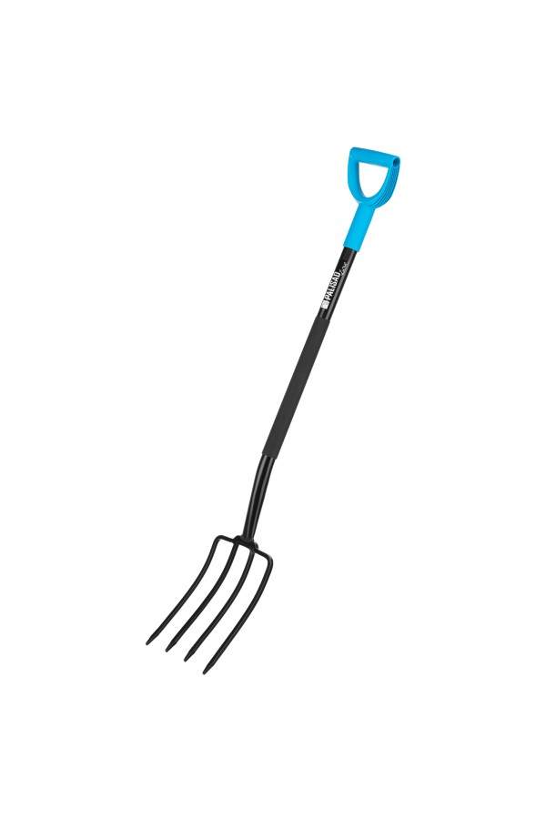 Вилы 4-х рогие, садово-огородные, 180х280х1200 мм, цельнометаллические, кованые, LUXE Palisad