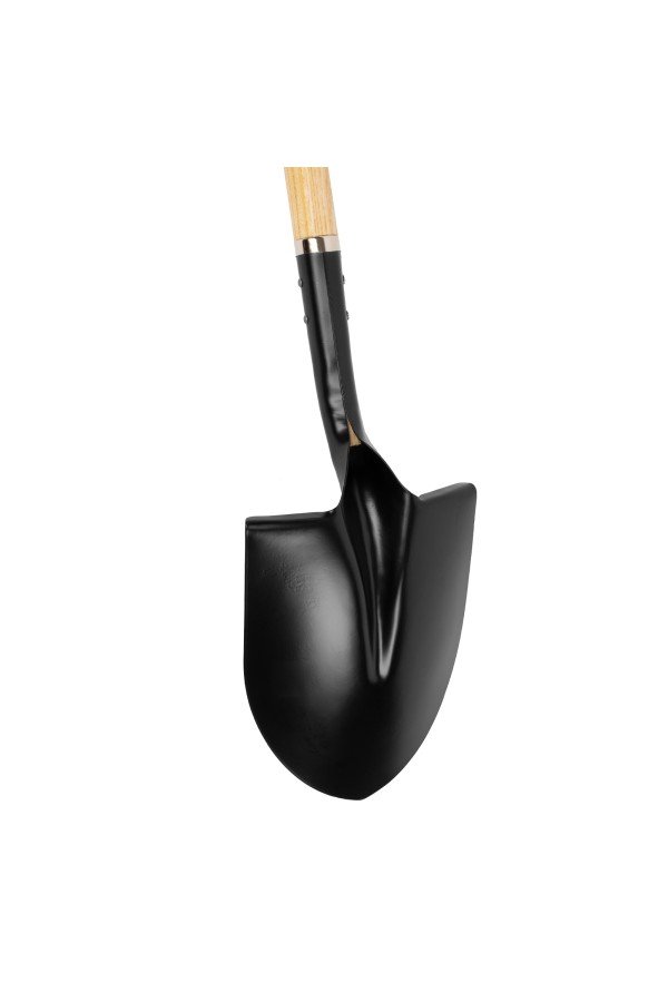 Лопата штыковая амер. типа, 215х285х1500 мм, деревянный лакированный черенок, LUXE Palisad