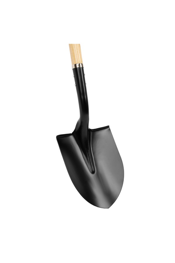 Лопата штыковая амер. типа, 215х285х1500 мм, деревянный лакированный черенок, LUXE Palisad